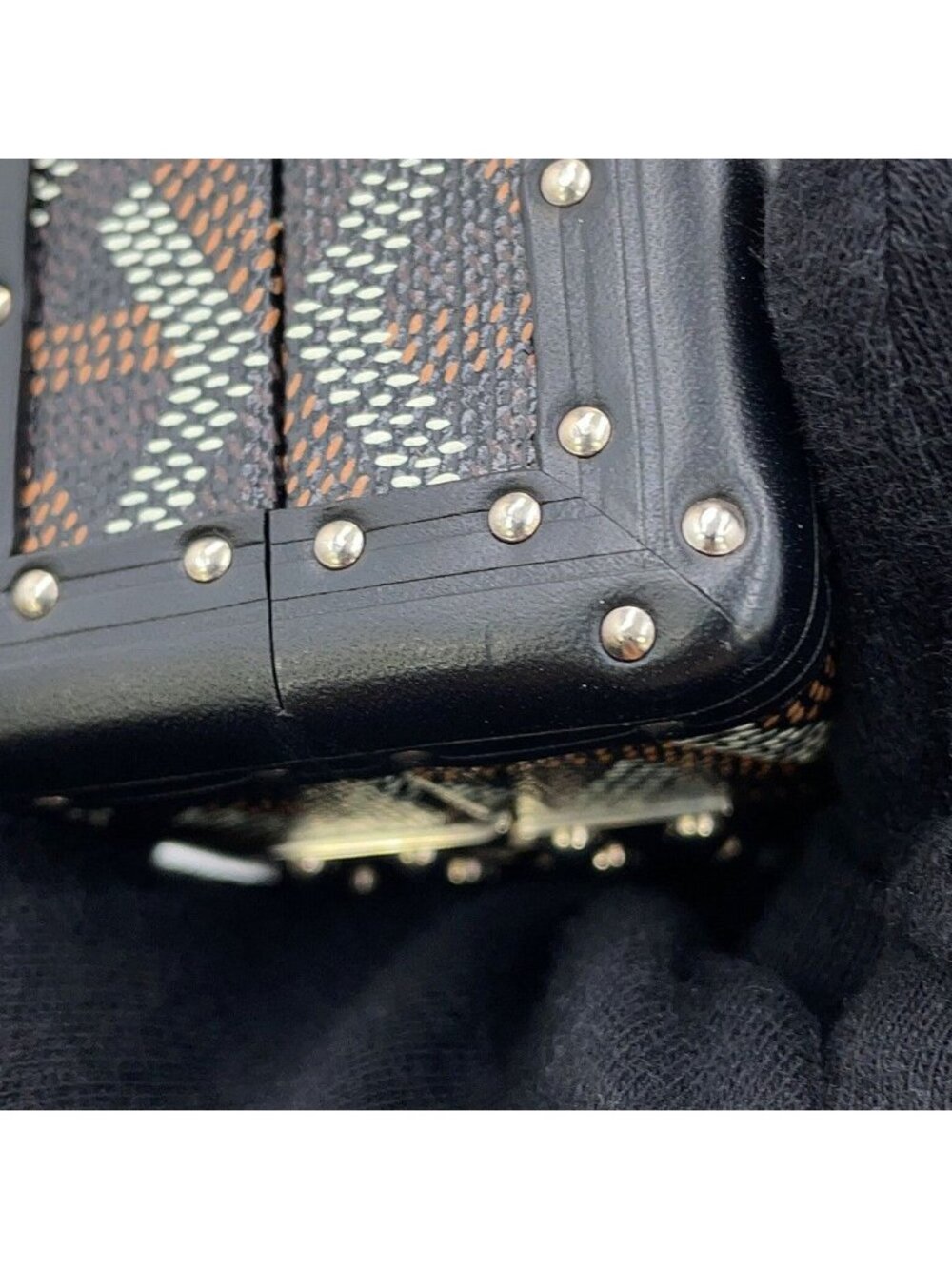 Goyard Shoulder Bag Minaudier Leather Black - Picture 8 of 10